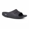 Oofos Men’s OOahh Slide Sandal – Black