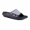 Oofos Men’s OOahh Sport Flex Sandal- Gray -Casual sneakers Sales OO M SANDALS 1550BLKGRYM4W6