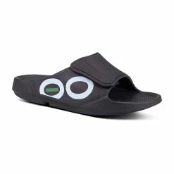 Oofos Men’s OOahh Sport Flex Sandal- Black (FINAL SALE) -Casual sneakers Sales OO M SANDALS 1550BLKM6W8 2