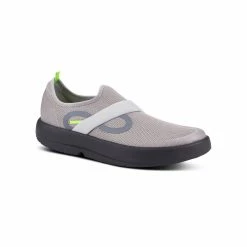 Oofos Men’s OOmg Low Shoe – Black & Gray- (FINAL SALE) -Casual sneakers Sales OO M SHOES 5080BLKGRAYM9 2
