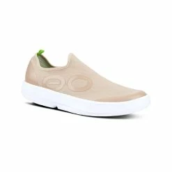 Casual sneakers Sales 6 Oofos Women’s OOmg EeZee Low Shoe – White Taupe