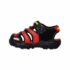 Skechers Hot Lights Damager III – Beach Blaze – BLACKRED -Casual sneakers Sales SK BOY SHOES 400072NBLACKRED 2