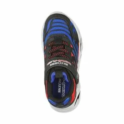 Skechers S Lights Thermo-Flash – BLACKREDBLUE -Casual sneakers Sales SK BOY SHOES 400106LBLACKREDBLUE 1