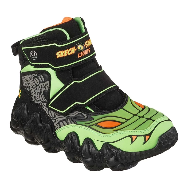 Skechers Skech-O-Saurus Lights – Wild Breeze – BLACKLIME 3 Skechers Skech-O-Saurus Lights – Wild Breeze – BLACKLIME