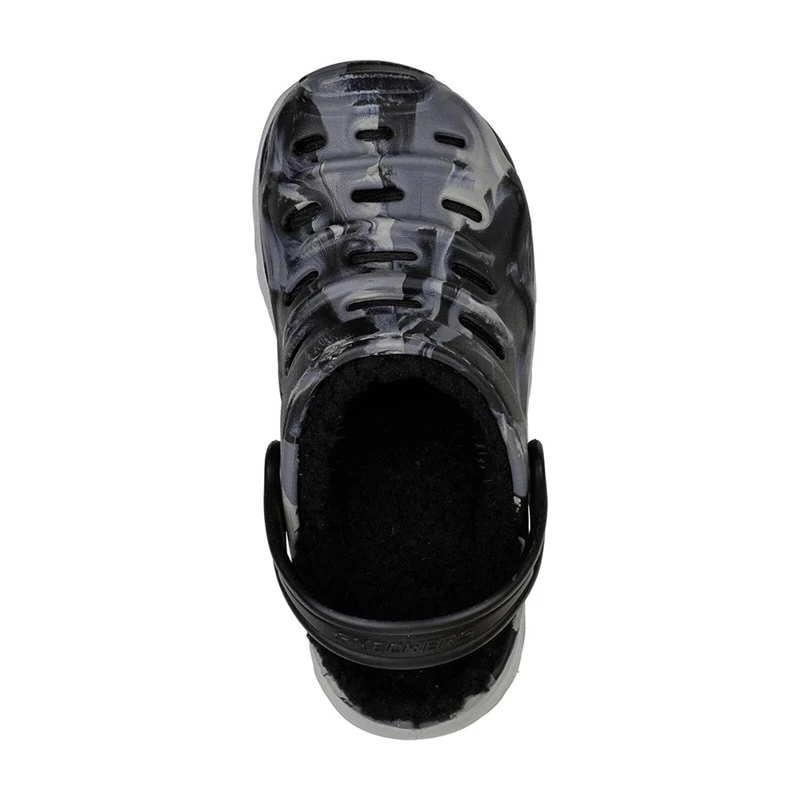 Skechers Foamies Hypno-Splash – Cozy Blast – BLACKCHARCOAL 4 Skechers Foamies Hypno-Splash – Cozy Blast – BLACKCHARCOAL - Image 2