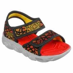 Skechers S Lights Hypno-Splash β Sun Sonic β BLACKRED