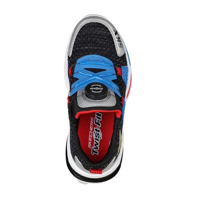 Skechers Twist-Fit Skech-Bots – Skytrek – BLACKREDBLUE 4 Skechers Twist-Fit Skech-Bots – Skytrek – BLACKREDBLUE - Image 2