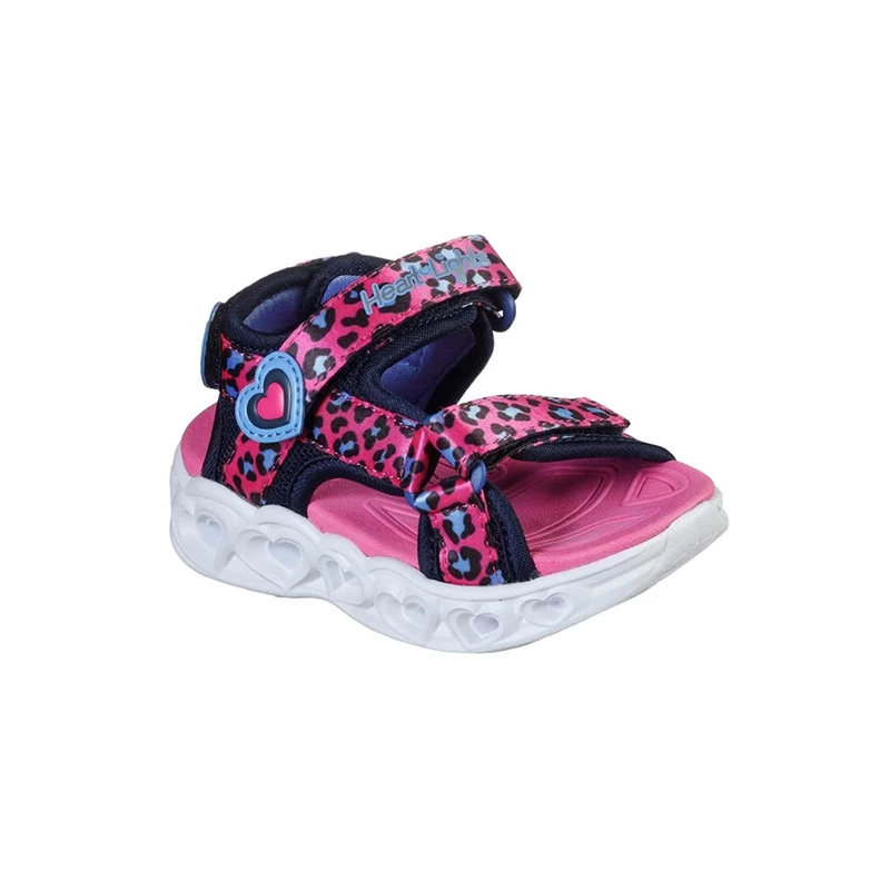 Skechers S Lights Heart Lights – Savvy Cat – HOT PINKBLUE 3 Skechers S Lights Heart Lights – Savvy Cat – HOT PINKBLUE