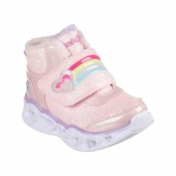 Skechers S Lights Heart Lights β Brilliant Rainbow β PINKLAVENDER