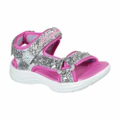 Skechers Glimmer Kicks β Glittery Glam β SILVERHOT PINK