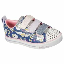 Skechers Twinkle Toes Sparkle Lite β Believe In Rainbows β NAVYMULTI