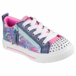 Skechers Twinkle Toes Twinkle Sparks – Rainbow Shines – BLUEMULTI