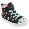 Skechers Twinkle Toes Sparkle Rayz – Blooming Steps – BLACKMULTI -Casual sneakers Sales SK Girl SHOES 314838LBLACKMULTI