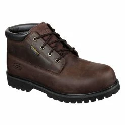 Casual sneakers Sales 47 Skechers Work Trevok ST WP – BROWN