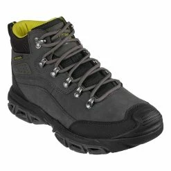 Skechers Relaxed Fit Atlan – Domingo – CHARCOAL