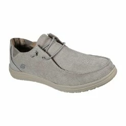 Skechers Relaxed Fit Melson – Corduroy – TAUPE