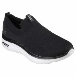 Skechers GOwalk Hyper Burst β Manchester β BLACK