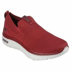 Skechers GOwalk Hyper Burst β Manchester β BURGUNDY
