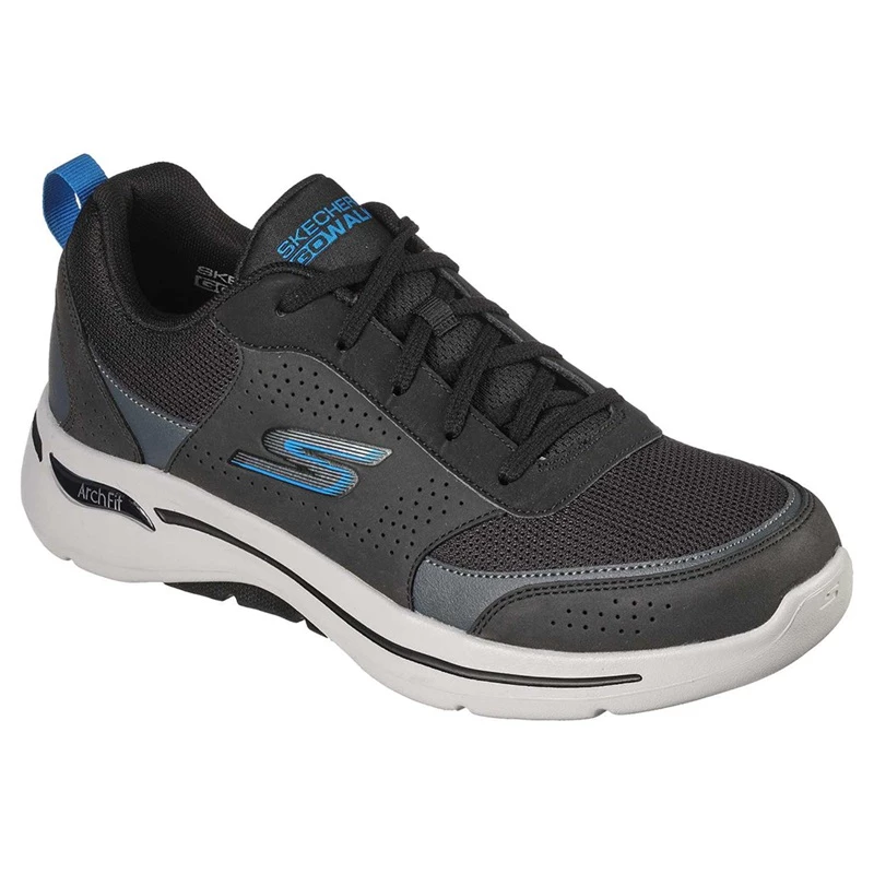 Skechers GOwalk Arch Fit – Recharge – BLACKBLUE 3 Skechers GOwalk Arch Fit – Recharge – BLACKBLUE