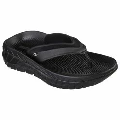 Skechers GO Recover Sandal β BLACK