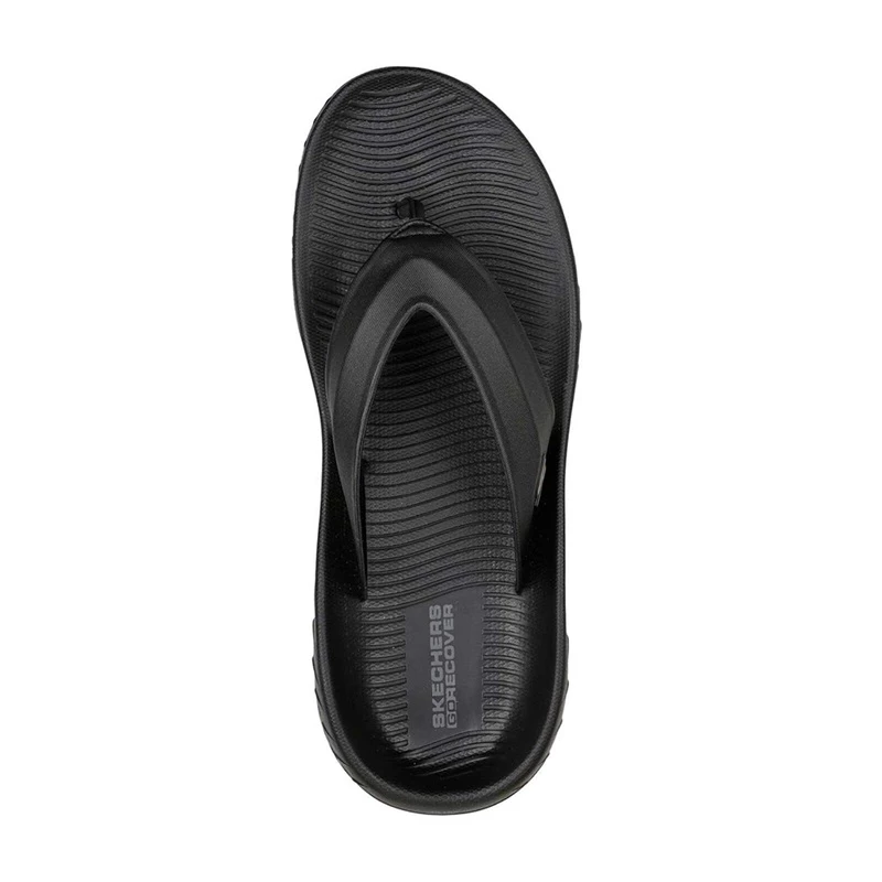 Skechers GO Recover Sandal – BLACK 4 Skechers GO Recover Sandal – BLACK - Image 2