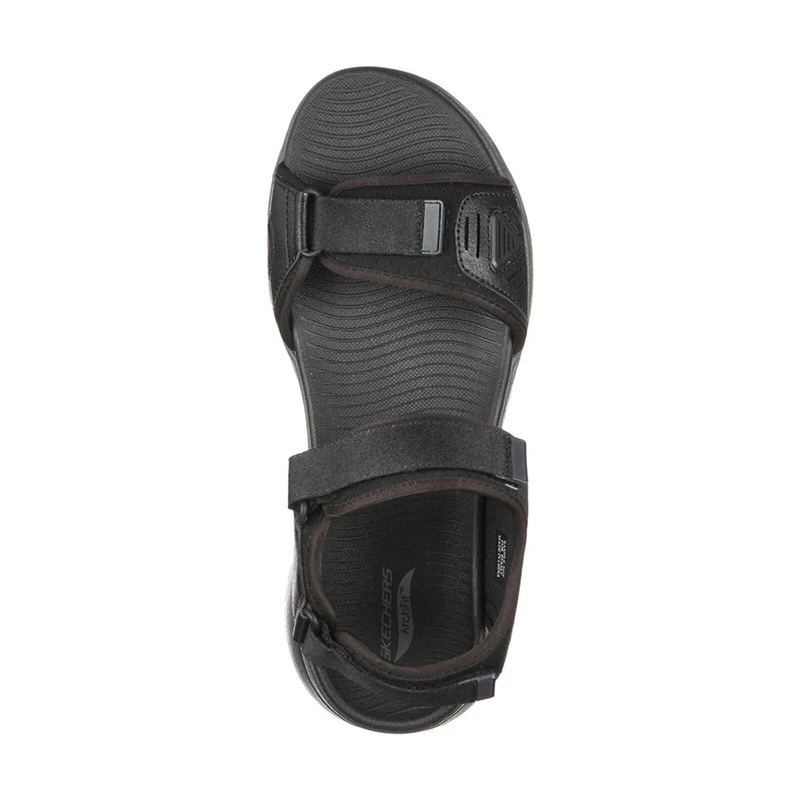 Skechers GOwalk Arch Fit Sandal β BLACKCHARCOAL 4 Skechers GOwalk Arch Fit Sandal β BLACKCHARCOAL - Image 2