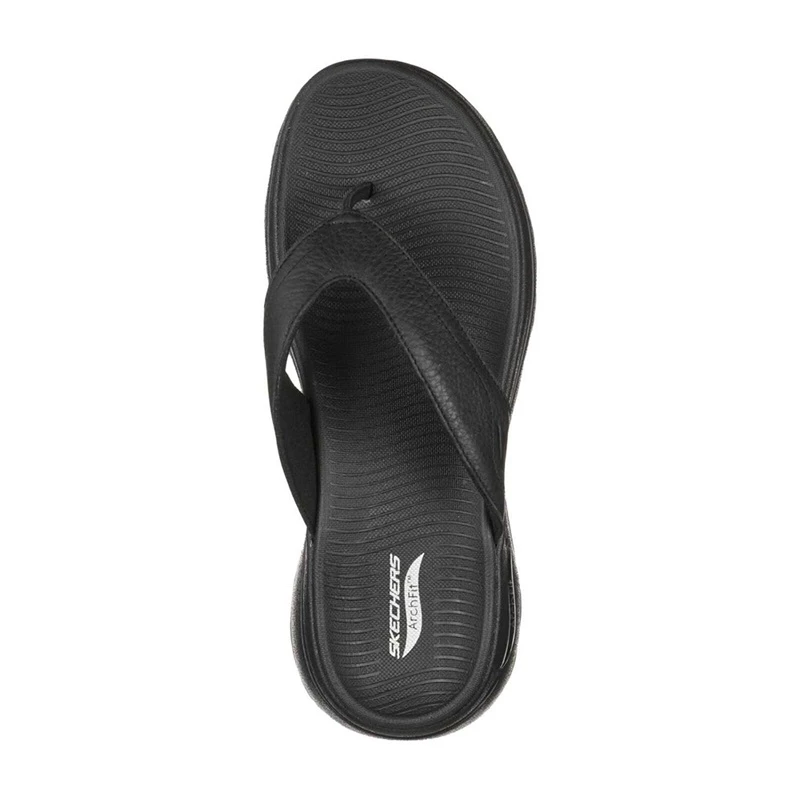 Skechers GOwalk Arch Fit Sandal – BLACK 4 Skechers GOwalk Arch Fit Sandal – BLACK - Image 2