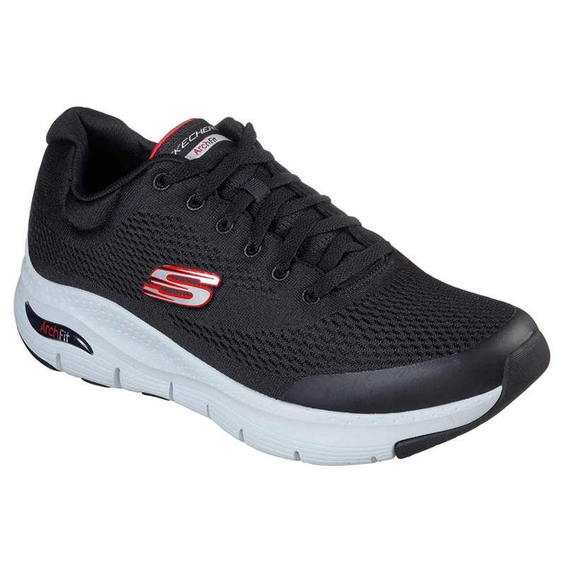 Skechers Arch Fit – BLACKRED 3 Skechers Arch Fit – BLACKRED