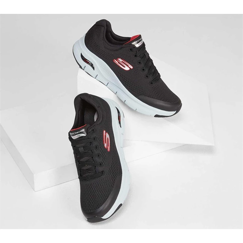 Skechers Arch Fit – BLACKRED 4 Skechers Arch Fit – BLACKRED - Image 2