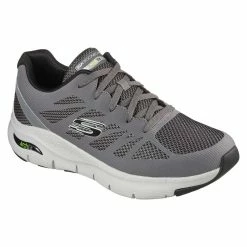 Skechers Arch Fit – Charge Back – CHARCOALBLACK