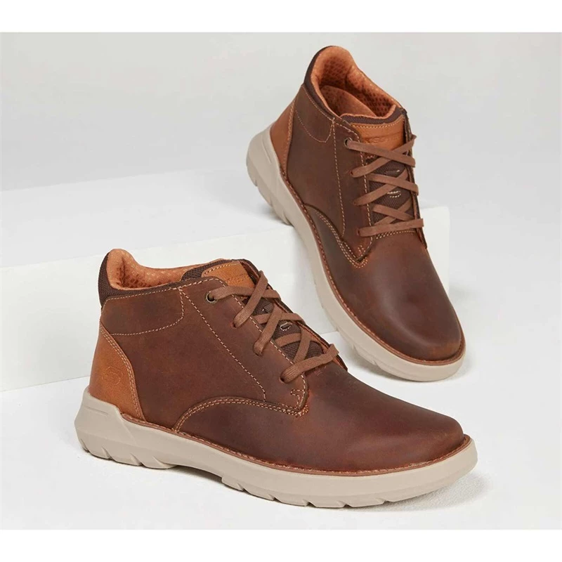 Skechers Relaxed Fit Doveno – Molens – BROWN 4 Skechers Relaxed Fit Doveno – Molens – BROWN - Image 2