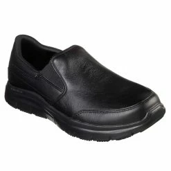 Skechers Work Relaxed Fit Flex Advantage SR – Bronwood – BLACK