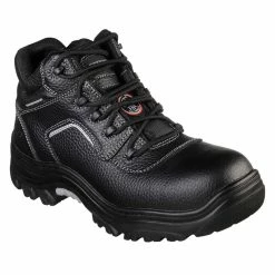 Skechers Work Relaxed Fit Burgin – Sosder Comp Toe – BLACK