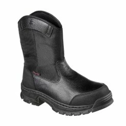 Casual sneakers Sales 41 Skechers Work Vinten – Wibaux Comp Toe WP – BROWN